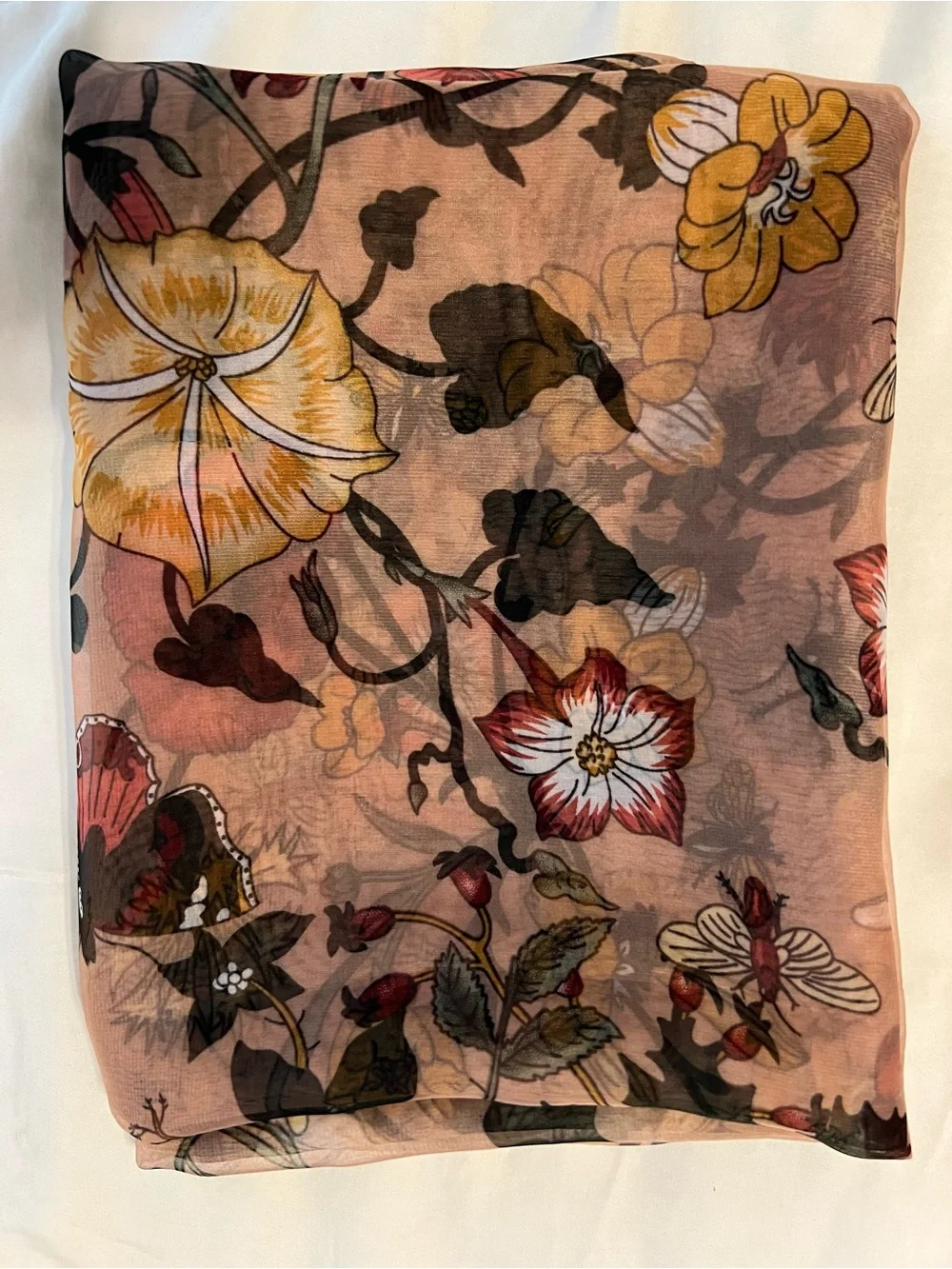 100% Silk Scarf/Wrap/Shawl